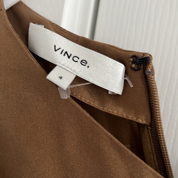 NWT Vince silk midi maxi modest dress, size 4 - Picture 9 of 10